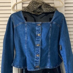 💙Lee Blue Denim Jean Jacket XL NWT
